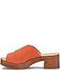 Born Bangle Suede Buckle Platform Slide Sandals - Image 4