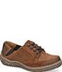 Born Banon Distressed Leather Lace Up Sneakers - Image 1