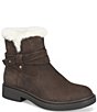 Born Barren Waterproof Suede Faux Shearling Booties - Image 1