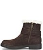 Born Barren Waterproof Suede Faux Shearling Booties - Image 4