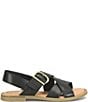 Born Beebe Leather Slingback Flat Sandals - Image 2