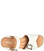 Born Bella Leather Platform Ankle Strap Sandals - Image 6