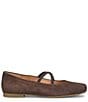 Born Brylee Suede Criss-Cross Straps Ballet Flats - Image 2