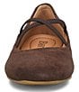 Born Brylee Suede Criss-Cross Straps Ballet Flats - Image 5