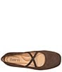 Born Brylee Suede Criss-Cross Straps Ballet Flats - Image 6