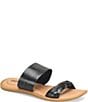 Color:Black - Image 1 - Cherita Banded Braid Sandals
