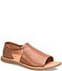 Color:Brown - Image 1 - Cove Modern Leather Sandals