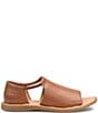 Color:Brown - Image 2 - Cove Modern Leather Sandals