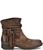 Born Cross Distressed Leather Fringe Booties - Image 2