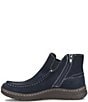 Born Devoe Waterproof Suede Moc Toe Ankle Booties - Image 4