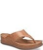 Born Edie Leather Thong Sandals - Image 1