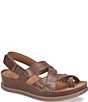 Born Eton Banded Leather Strappy Sandals,Specials : American Fashion Style Bags On Sale