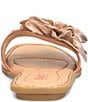 Born Hibiscus Leather Flower Ornament Flat Slides - Image 3