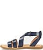 Color:Indaco Navy - Image 4 - Imogen Leather Sandals