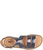 Color:Indaco Navy - Image 6 - Imogen Leather Sandals