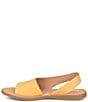 Color:Ocra Yellow - Image 4 - Inlet Leather Sling Sandals