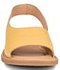 Color:Ocra Yellow - Image 5 - Inlet Leather Sling Sandals
