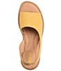 Color:Ocra Yellow - Image 6 - Inlet Leather Sling Sandals