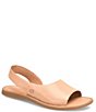 Color:Nude - Image 1 - Inlet Leather Sling Sandals