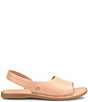 Color:Nude - Image 2 - Inlet Leather Sling Sandals