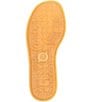 Color:Yellow - Image 6 - Isabella Banded Flat Slide Sandals