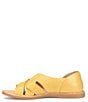 Color:Yellow - Image 4 - Ithica Leather Sandals