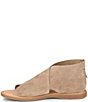 Color:Taupe - Image 4 - Iwa Criss Cross Banded Suede Sandals