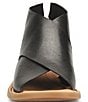 Born Iwa Leather Back Zip Flat Sandals - Image 5