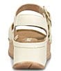 Born Kaiya Leather Platform Cork Wedge Sandals - Image 5