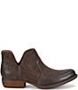 Born Kerri Leather Ankle Block Heel Booties - Image 3