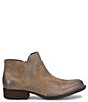 Born Kinney Burnished Suede Combo Snake Embossed Accent Ankle Booties - Image 2