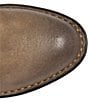 Born Kinney Burnished Suede Combo Snake Embossed Accent Ankle Booties - Image 6