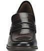 Born Lora Leather Block Heel Penny Loafer Pumps - Image 5