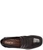 Born Lora Leather Block Heel Penny Loafer Pumps - Image 6