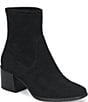 Born Lowery Mircosuede Stretch Ankle Booties - Image 1