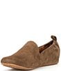 Color:Taupe - Image 4 - Margarite II Suede Slip On Flats
