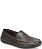 Color:Dark Brown - Image 1 - Men's Allan Slip-On Leather Loafers