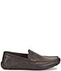 Color:Dark Brown - Image 2 - Men's Allan Slip-On Leather Loafers