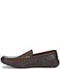 Color:Dark Brown - Image 4 - Men's Allan Slip-On Leather Loafers