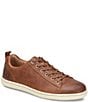 Color:Tan - Image 1 - Men's Alleghany Leather Sneakers