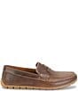 Color:Brown - Image 2 - Men's Andes Leather Penny Loafers