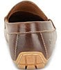 Color:Brown - Image 3 - Men's Andes Leather Penny Loafers