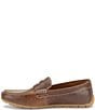 Color:Brown - Image 4 - Men's Andes Leather Penny Loafers