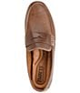 Color:Brown - Image 6 - Men's Andes Leather Penny Loafers