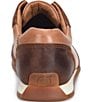 Color:Rust/Brown - Image 3 - Men's Benson Leather Sneakers