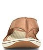 Color:Terra Brown - Image 5 - Men's Corvo Leather Thong Sandals