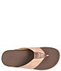 Color:Taupe Sabbia - Image 6 - Men's Gavin Full Grain Leather Thong Sandals