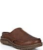 Born Men's Heath Leather Clogs - Image 1