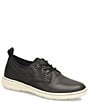 Color:Black - Image 1 - Men's Marcus Leather Lace-Up Dress Sneakers