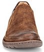 Color:Rust/Brown Combo - Image 5 - Men's Nigel Distressed Leather Slip-Ons